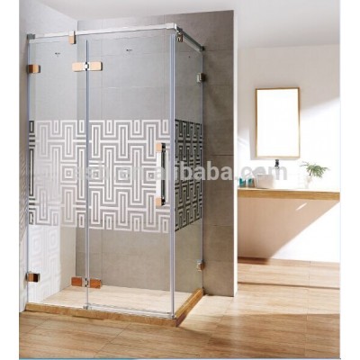 modern style frameless 8mm Tempered Glass shower doors malaysia